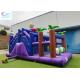 4 in 1 kids outdoor pvc tarpaulin material inflable bouncer Inflatable forest slide