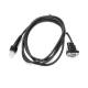 Flexible DB9 Straight RS232 Cable PVC Material For Honeywell 1900 1200 1300