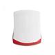 Wired strobe siren light with flash waterproof light siren  and ABS house with anti-tamper