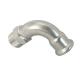 Push 316L Asme B16 9 Elbow Stainless Steel Pipe Fittings