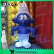 2M -20M Custom Oxford cloth Inflatable Smurfs With LED Light