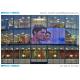 High Brightness Billboard Transparent LED Screens P10 IP65 For Glass Video Wall