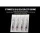 Professional Stainless Steel Permanent Makeup Needles For Tattoo Gun