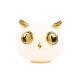 Nordic Owl Ceramic Glass Table Lamp 230*210mm In Modern Style For Children's Room And Bedroom