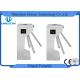 Two Way Security Tripod Turnstile Gate 550mm Channel Width With Access Control System