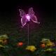 Butterfly Solar Powered LED Ground Lights RoHS RGB Color Changing Outdoor