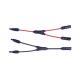 Y Type Parallel 1600V Solar PV Branch Connectors RoHs Approved for PV Lithium Battery Pack