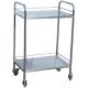 Stainless Steel Medical Trolleys , Detachable Instrument Trolley