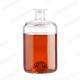 Hot Stamping Spirits Glass Bottle for Vodka Gin Whiskey Glass Collar Material
