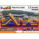Commercial PVC Tarpaulin Inflatables Obstacle Course / Inflatable Sport Games