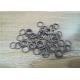 Customized Coated Flat Metal O Rings , Small Metal Ring Gasket Acid Resistance