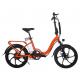 2019 most beautiful 20 inch foldable ebike with disc brake down tube battery position