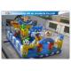 Ocean Style Inflatable Playground Equipment Happy Game Toys For Children