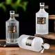 500ml Super Flint Material Clear White Glass Bottle for Vodka Whiskey Gin
