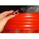 Omega shape oxide red color silicone rubber profile gasket