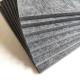 Dark Grey Polyester Acoustic Panels Interior Decoration Flame Retardant