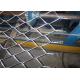 Hot Dipped ISO9001 1m Wide Galvanized Chain Link Fence