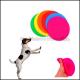 Soft Rubber Training Dog Flying Disc Soft Dog Frisbee Long Distance Throws