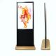 Ultra Thin Floor Standing Kiosk , Indoor Touch Screen Digital Kiosk Display