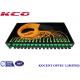 Low Insertion Loss Fiber Optic Splitter Patch Panel Termination Box SC/APC ABS