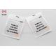 Clothes RF 8.2MHz Alarming Woven Fabric Labels For Garment Anti - Theft