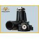 Black ISUZU Water Pump For 6HK1 Diesel Engine , HITACHI Excavator Forklift High Strength Iron 1-13650133-0