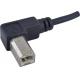 USB Camera 2.0  Cable with Angled USB B Plug for High Speed and Low Noise data Transmission