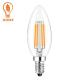 C35 led filament bulb candelabra light 4W LED Filament Candle Bulb E14 Clear