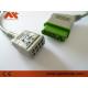 Nihon Kohden Compatible ECG Patient Cable 6 Lead JC-906PA
