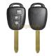 Accurate Size Remote Key Shell Toyota Replacement 3 Buttons High Security