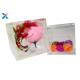 Cube Acrylic Packaging Box Color Customized For Candy / Flower Storage