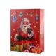 Gift Xmas Paper Bags With Silk Handle Christmas Paper Gift Bags