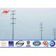 12sides 25ft 69kv Steel Utility Pole for Power Distribution structures with climbing rung