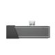 Sleek and Practical Reception Desk for Firms Stylistic Simplicity at Its Best