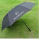 Green Golf Size Folding Umbrella EVA Straight Handle Black Finish Shaft