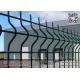 1.8m height X 3.0m Width PVC coated Welded Wire Mesh Fence Panels