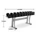 2 Tier Dumbbell Rack, 2 Tier Dumbbell Rack with saddles, 2 tier dumbbell weight rack