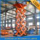 2T 7M CE Electric Stationary Hydraulic Scissor Lift / Material Handling Lifts