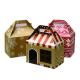 Candy Gable PVC Window Box Packaging With 4c Printing Christmas Holiday