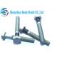 Stainless Steel Hex Bolts Thread Insulation Anti Oxidation Dacromet Coated Fasteners