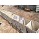 1 * 1* 5 M / 5 Cells Hesco Flood Barriers Sand Color Galvanized Retractable Safety Mil 3