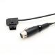 D-Tap Male to Female 4-Pin XLR Cable for Power Supply Battery Adapter 0.5M