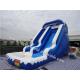 bounce round water slide , industrial inflatable water slide