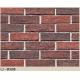 Red Brick Artificial Cultured Stone / Exterior Stone Panels 60x223mm Size