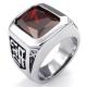 Tagor Jewelry Super Fashion 316L Stainless Steel Casting Ring PXR339