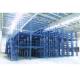 Pallet Two Tier Mezzanine Racking System With Environmental Powder Printing