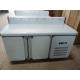 Under Counter Double Door Commercial Workbench Refrigerator With Water Bar