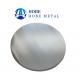 Hot Rolling Alloy 1070 Aluminum Round Circle Discs Silver Anodized Fpr Cookware
