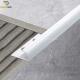 Aluminium Metal Tile Trims Powder Coating Bright White 10mm Height