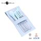 5pcs Cosmetic Makeup Brushes Set With Synthetic Hair And Aluminium Ferrule